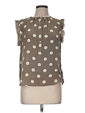 Broadway & Broome Sleeveless Silk Top (view 1)