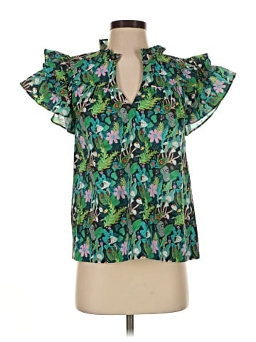 Joy Joy Short Sleeve Blouse (view 1)