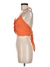 Moon River Orange Sleeveless Blouse Size M - photo 5
