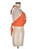 Moon River Orange Sleeveless Blouse Size M - photo 4