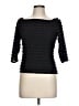 Frank Lyman Design Black 3/4 Sleeve Top Size 10 - photo 1