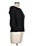 Frank Lyman Design Black 3/4 Sleeve Top Size 10 - photo 4