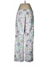 Talbots Floral Silver Casual Pants Size 8 - photo 2