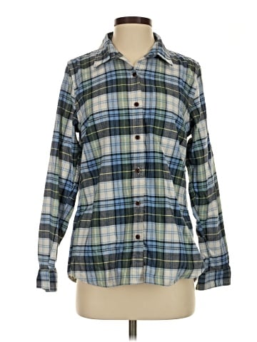 L.L.Bean Long Sleeve Button-Down Shirt (view 1)