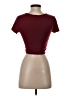 Unbranded Burgundy Short Sleeve Top Size XS - photo 2
