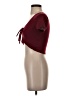 Unbranded Burgundy Short Sleeve Top Size XS - photo 5