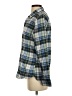 L.L.Bean Plaid Blue Long Sleeve Button-Down Shirt Size S - photo 5