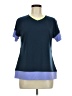 Avia Color Block Blue Active T-Shirt Size 8 - photo 1