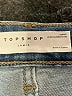 Topshop Solid Blue Jeans Size 18 - photo 4