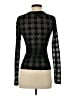 Rag & Bone Houndstooth Black Long Sleeve T-Shirt Size XS - photo 2