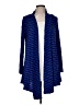 Assorted Brands Print Blue Cardigan Size M - photo 1