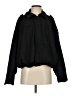 Unbranded 100% Polyester Black Zip Up Hoodie Size S - photo 1