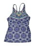 Athleta Paisley Blue Swimsuit Top Size Sm - Med (34B) - photo 1