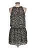 Veronica M. 100% Polyester Graphic Black Casual Dress Size L - photo 2