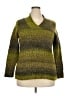 Coldwater Creek Tweed Green Pullover Sweater Size 2X - photo 1
