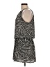 Veronica M. 100% Polyester Graphic Black Casual Dress Size L - photo 5