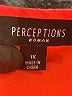 Perceptions 100% Cotton Solid Orange Casual Dress Size 1X - photo 7