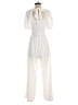 Assorted Brands Solid White Jumpsuit Size S - photo 2