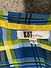 Kut from the Kloth 100% Polyester Plaid Blue Long Sleeve Blouse Size S - photo 7