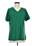 Unbranded Green Short Sleeve Blouse Size M - photo 1