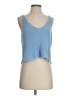Abbeline 100% Acrylic Blue Tank Top Size S - photo 1