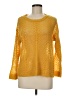 Mak Yellow Pullover Sweater Size M - photo 1