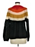 MNG Suit Color Block Orange Pullover Sweater Size M - photo 2
