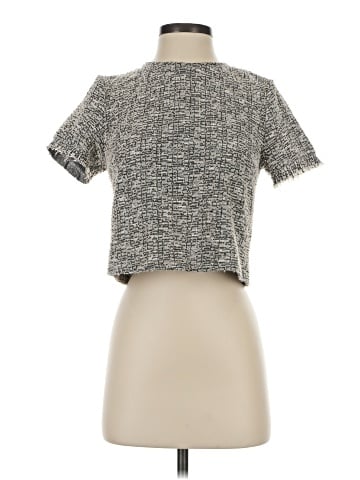 Aqua Short Sleeve Turtleneck (view 1)
