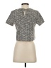 Aqua Tweed Gray Short Sleeve Turtleneck Size S - photo 2