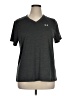 Under Armour 100% Polyester Gray Active T-Shirt Size XL - photo 1