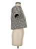 Aqua Tweed Gray Short Sleeve Turtleneck Size S - photo 4