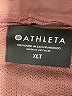 Athleta 100% Polyester Burgundy Raincoat Size XL (tall) - photo 6