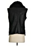 Express 100% Polyester Black Faux Fur Vest Size S - photo 2