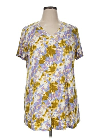 LOGO by Lori Goldstein Short Sleeve T-Shirt (view 1)