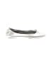 Quince Metallic Silver Flats Size 8 - photo 1