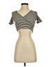 Forever 21 Tan Short Sleeve Top Size S - photo 1