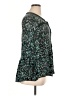Westbound 100% Rayon Green 3/4 Sleeve Blouse Size XL - photo 4