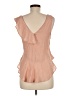 Harve Benard Pink Sleeveless Blouse Size M - photo 2