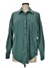 Unbranded 100% Polyester Teal Long Sleeve Blouse Size M - photo 1