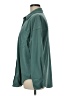 Unbranded 100% Polyester Teal Long Sleeve Blouse Size M - photo 5