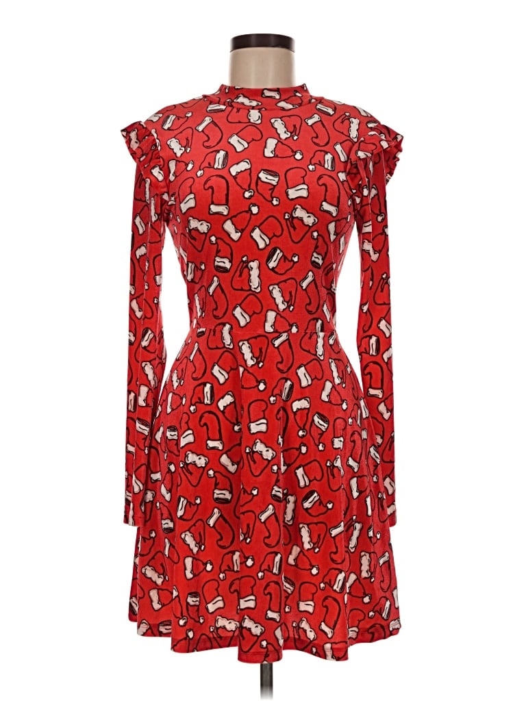 Pre-owned Xhilaration Cocktail Dress In Red