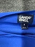 Lands' End 100% Polyester Blue Long Sleeve Blouse Size 8 - photo 7