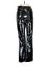 WeWoreWhat Metallic Silver Black Casual Pants Size 25 waist - photo 1