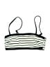 Cupshe Stripes Ivory Black Swimsuit Top Size S - photo 1