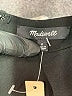 Madewell 100% Polyester Solid Black Apron Bow-Back Jumpsuit Size 0 - photo 4