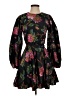 Rhode 100% Cotton Floral Black Cocktail Dress Size S - photo 1