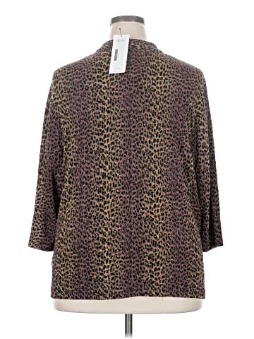 En Focus Studio 3/4 Sleeve Blouse (view 2)