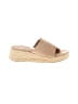 Eileen Fisher 100% Leather Tan Wedges Size 10 - photo 1