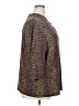 En Focus Studio Animal Print Brown 3/4 Sleeve Blouse Size 2X - photo 4