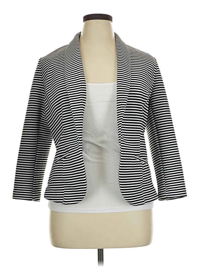 Pre-owned Maurices Blazer Jacket In Gray